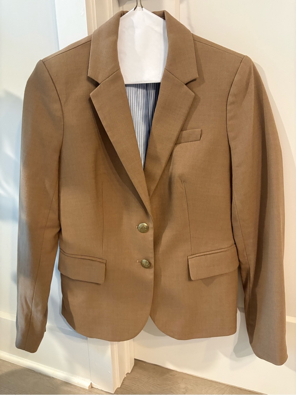 J. Crew Factory Women’s Camel Blazer